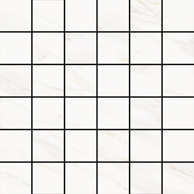 Savannah 2" x 2" Satin Porcelain Mosaic Floor and Wall Tile