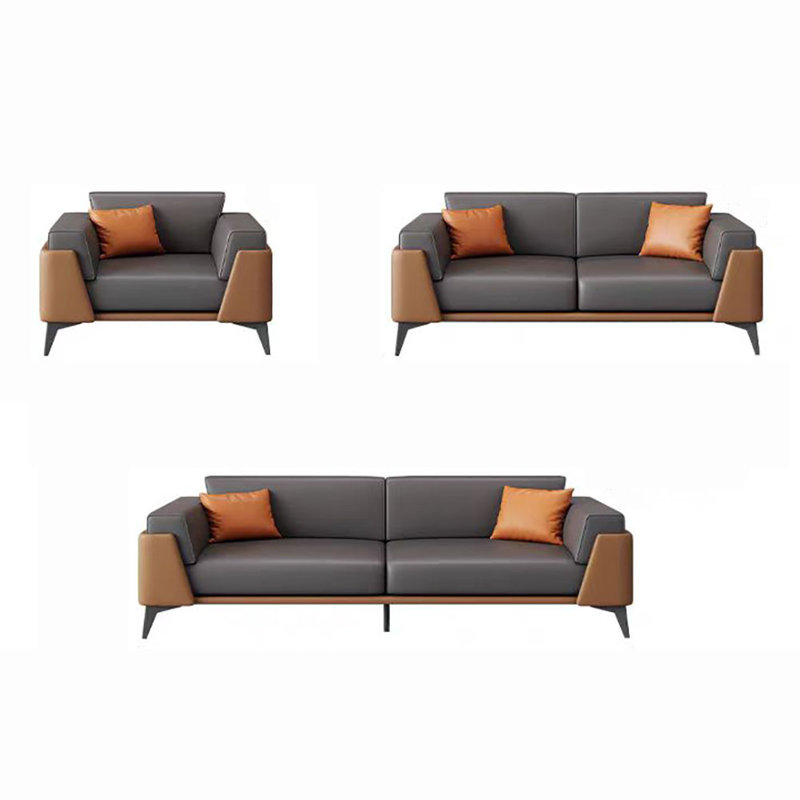 Simple modern business reception sofa set