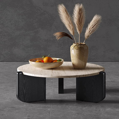 Une table basse de style minimaliste nordique