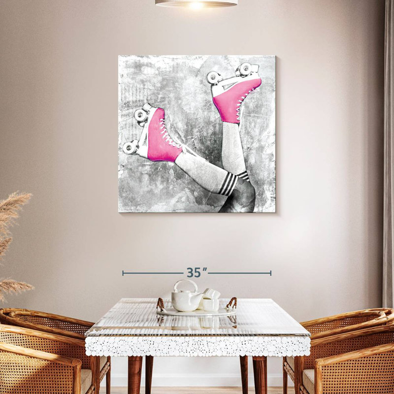 Chic Roller Blades Pop, 36" H x 36" W