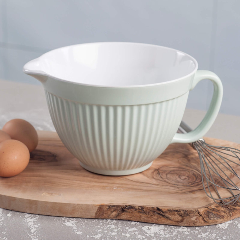 Melamine Mixing Bowl Jug 20cm, Sage Green