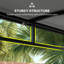 2m x 1.5m Metal Grill Gazebo