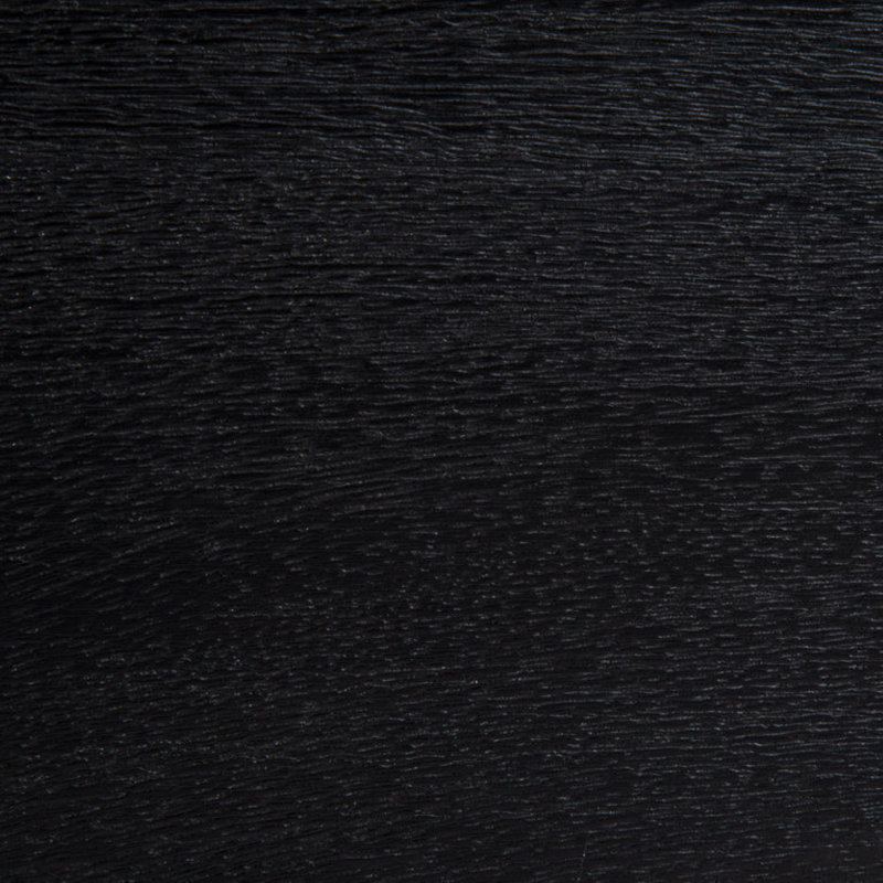 Table de bout en bois massif Hannabel, Noir