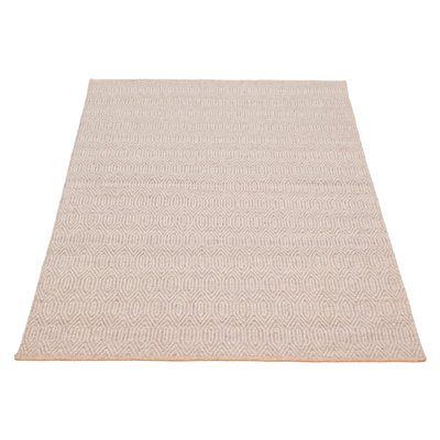 Nevada Beige, Taupe Kilim 5'1" x 7'5"