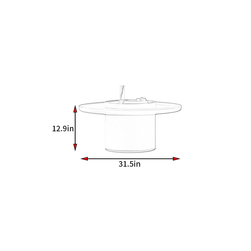 Modern Minimalist Style Coffee Table