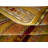 Hand Made all over Casual Indo Indo 100% Wool on Cotton Beige/Yellow/Green/Orange - 5'9''X8'-106232577