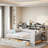 Rabito  Daybed With Storage Shelves, Two Drawers And Study Desk-822325190