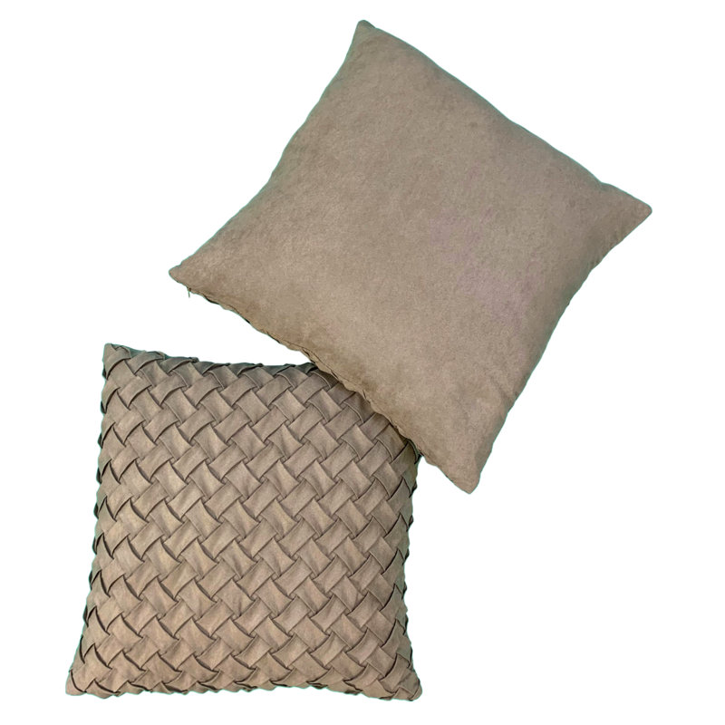 Mullane Argyle Square Cushion Cover, Brown