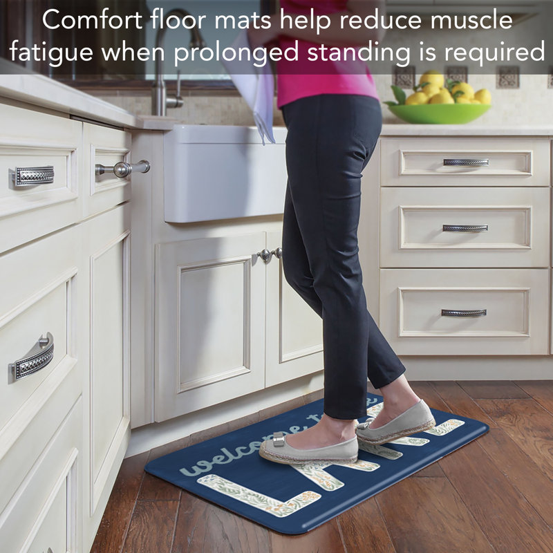 Tapis de cuisine 30 po x 20 po Trinx Lakeside Days