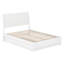 Lit plateforme en bois massif Lamayia avec pied de lit et lit gigogne-1034078368-1034078398