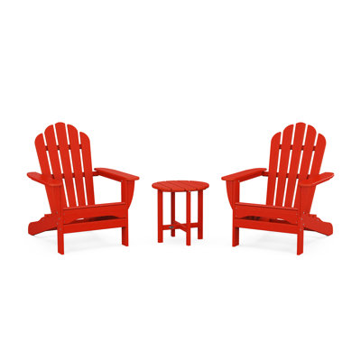 3-Piece Monterey Bay Adirondack Set
