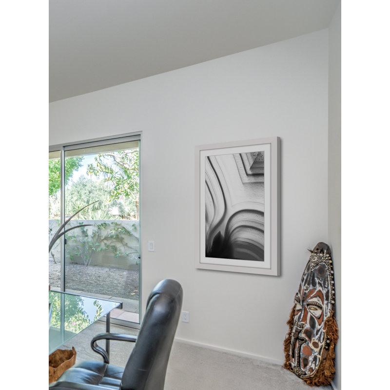 Single Picture Frame Print, 61cm H x 41cm W, White