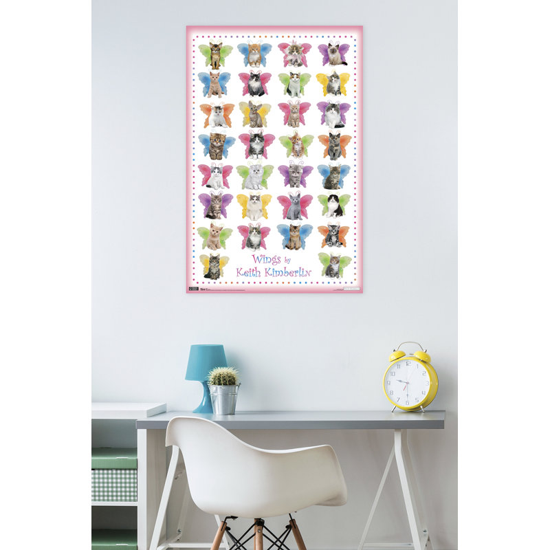 Impression sur papier chat-ailes