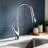 Topcraft Single Handle Single Hole Pull Down Kitchen Sink Faucet-49655654