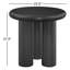 Table de bout à trois pieds Hadi-97801658