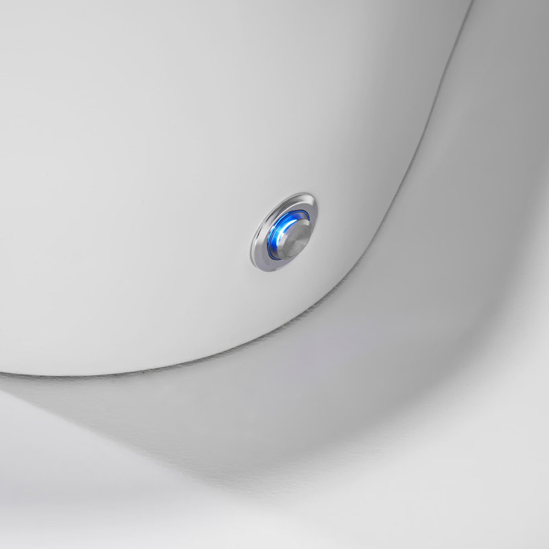 Toilette intelligente avec chasse d'eau à affichage numérique Bidet de toilette au sol avec réservoir
