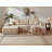 104''Cloud Sectional Couch With U-Shaped Chaise