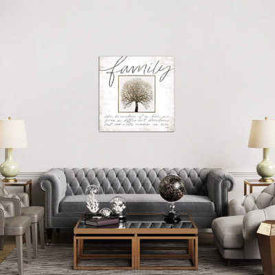Family Tree - Wrapped Canvas Print