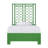 Infinity Wicker/Rattan Open-Frame Headboard-21137866-21092865
