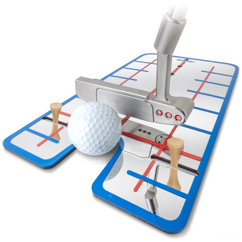 Miroirs d'alignement de golf GoSports - Conçu par les golfeurs pour les golfeurs, H 0,2 po x l 12 po x P 6,7 po