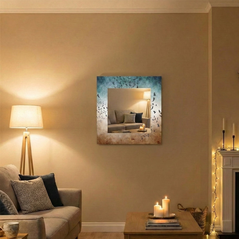 Solid Wood Mirror
