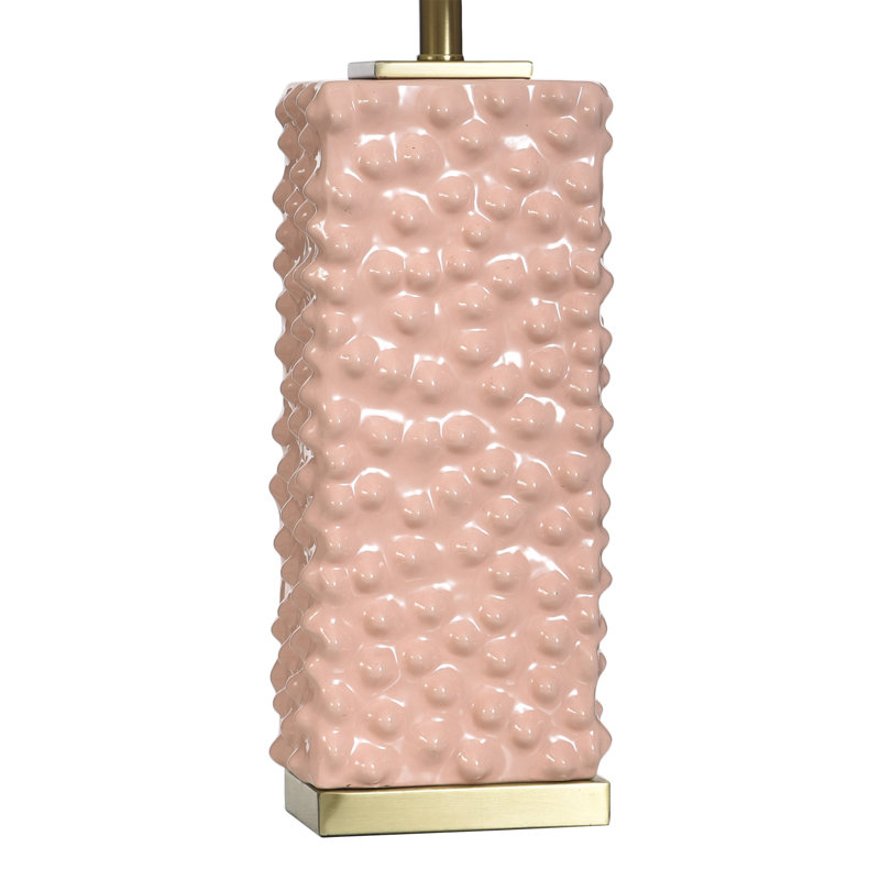 Tamara Day for Stylecraft Edmund Table Lamp, Pearl Blush