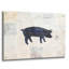 «Le Cochon Silhouette» par Courtney Prahl, art mural en verre acrylique-1211078551