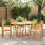 Garden Dining Table Oval Solid Wood Acacia-1480148826