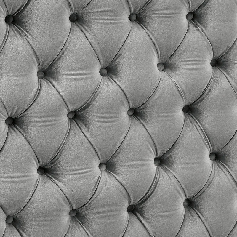 Queen Bed, Gray, Gray, Queen