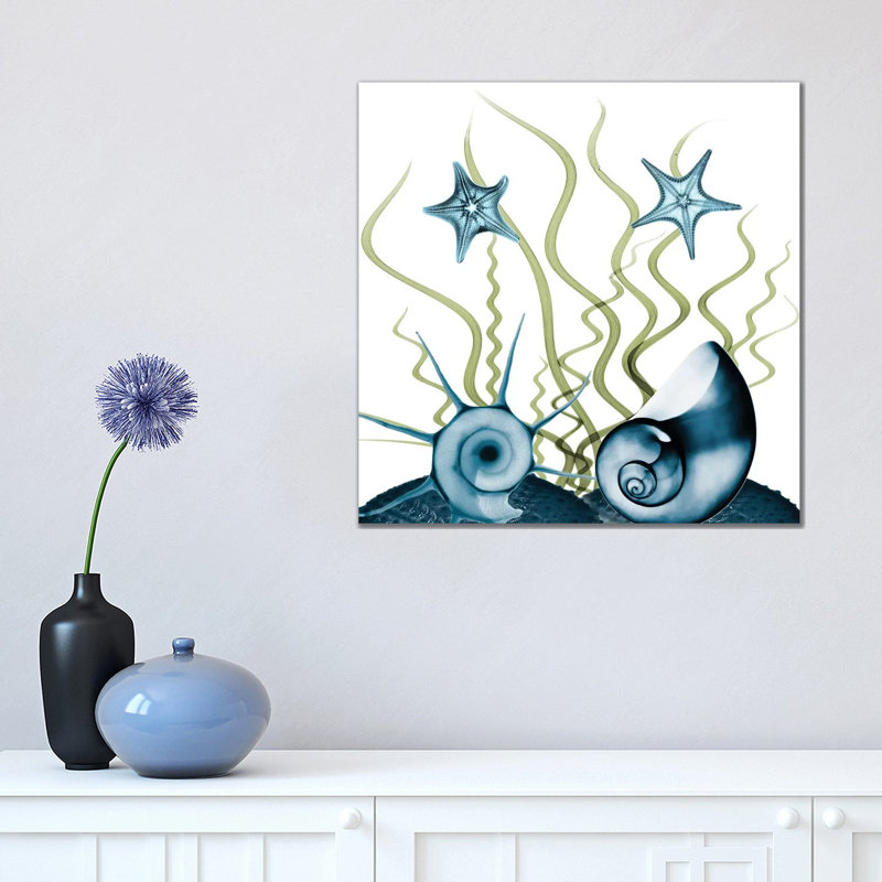 Majestic Sea Floor I by Albert Koetsier - Print on Canvas, Wrapped Canvas, 45.72cm H x 45.72cm W x 3.81cm D