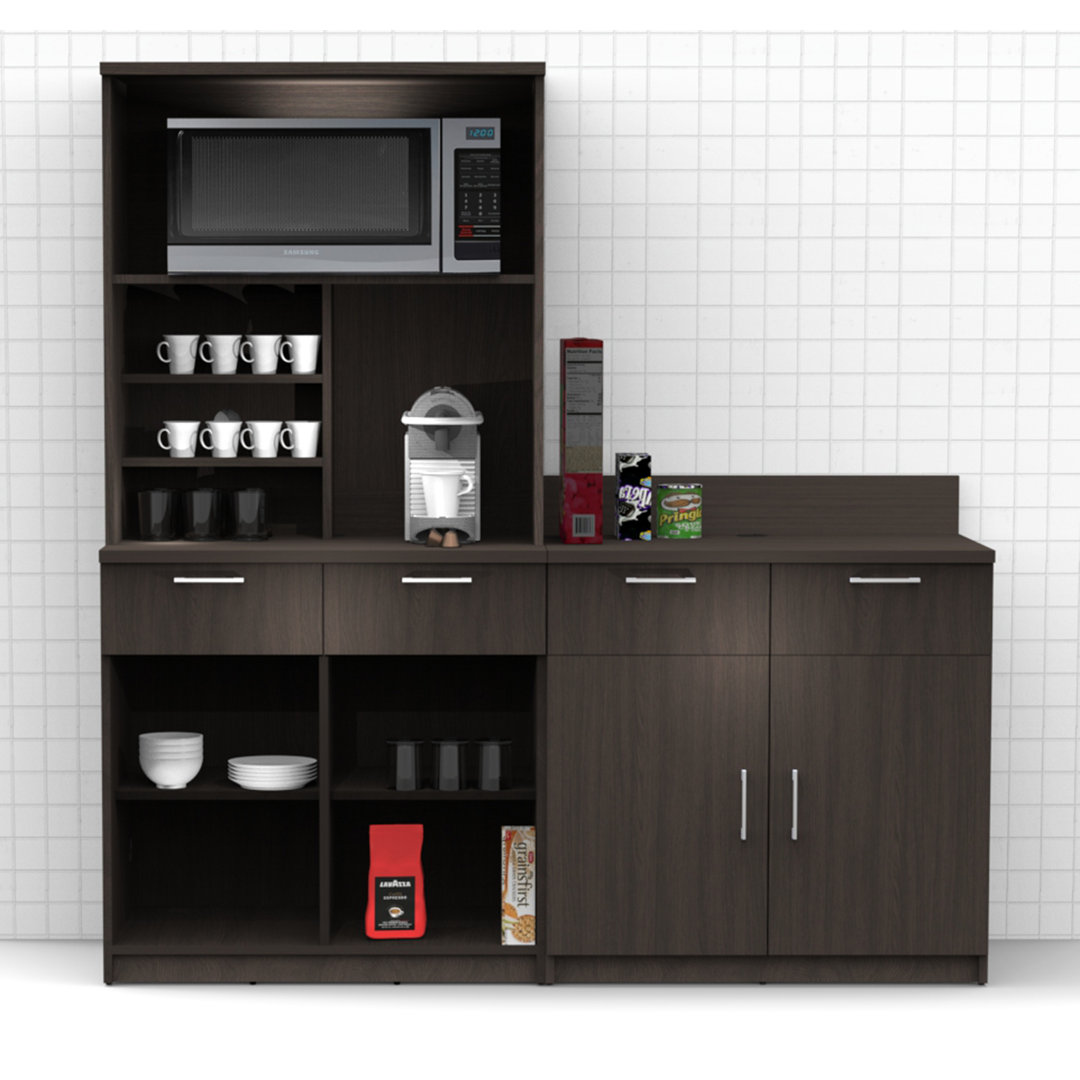 75" H x 72" W x 24" D Base Cabinet Breaktime 