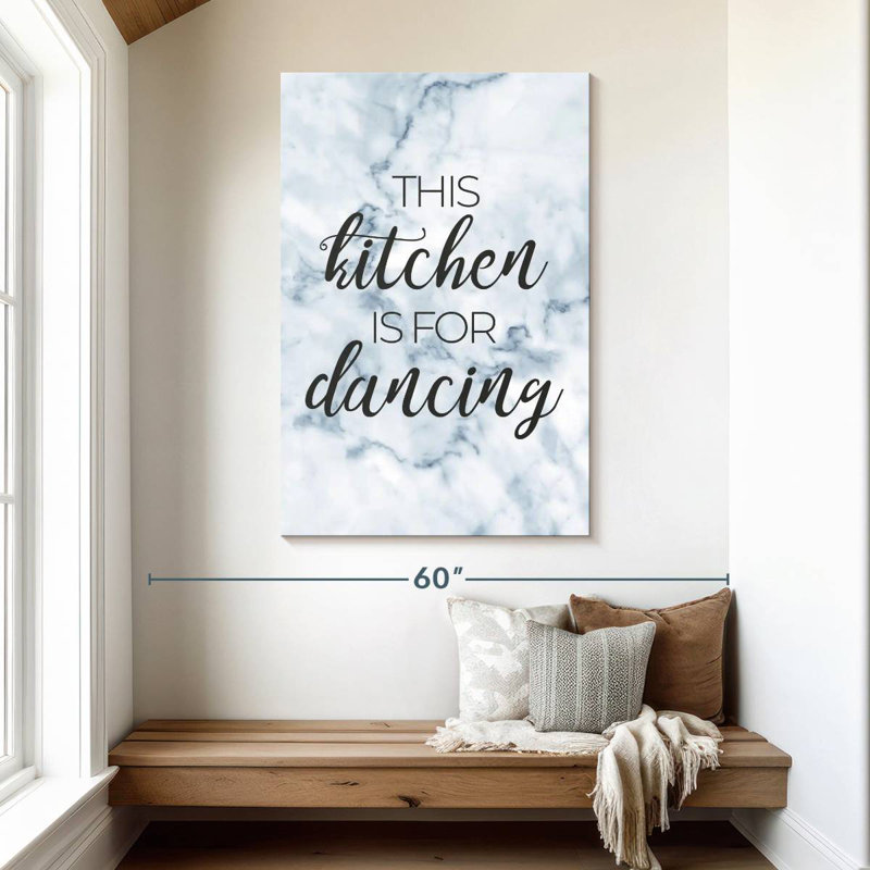 Kitchen For Dancing, 48" H x 32" W