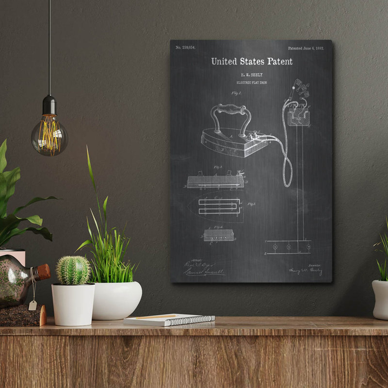 Art mural en métal Luxe Electric Art, H 16 po x l 12 po