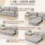 2 Seater Fabric Sofa Bed-13171674