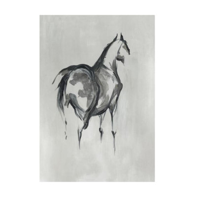 Gray Stallion II Print by Jacob Lincoln
