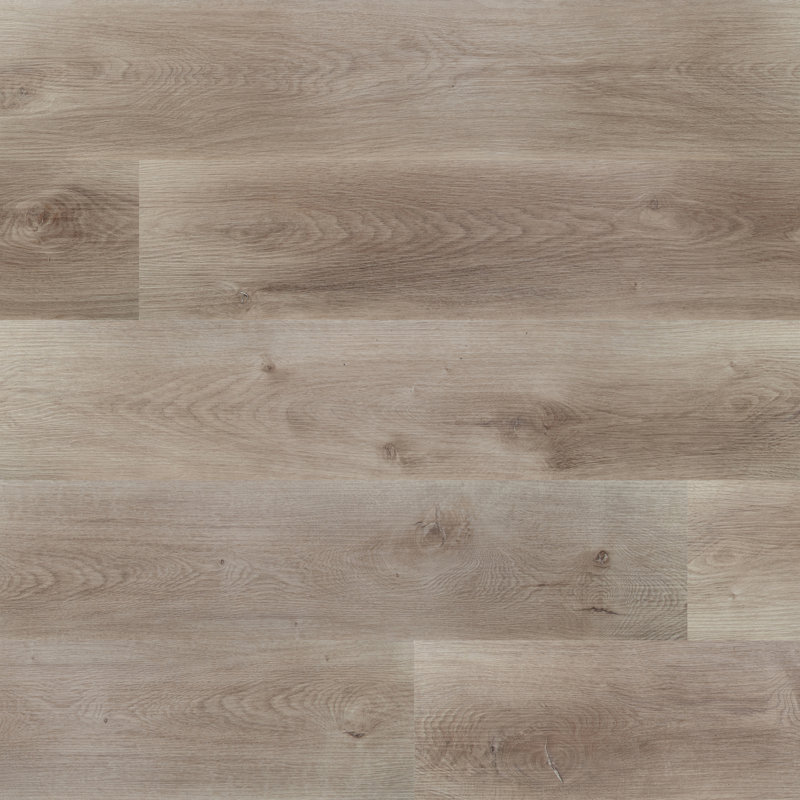 Estate Gray 7 in. x 48 in. 5mm 6mil Waterproof Rigid Core Luxury Vinyl Plank Flooring, Estate Gray