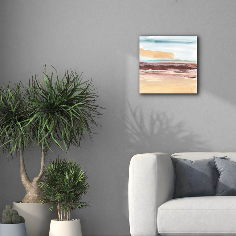 «Aquatic Sky 1» par Chris Paschke, art mural sur toile, H 18 po x l 18 po x P 0,75 po