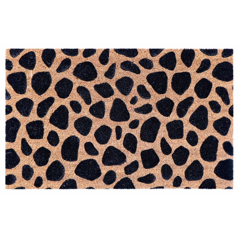 Cybil Non-Slip Animal Print Doormat