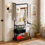 Iron Freestanding 3 - Hook Coat Rack