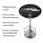 Round with Steel Base Dining Table