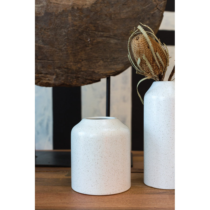  Adair Handmade Ceramic Table Vase, 5.75" H x 5" W x 5" D
