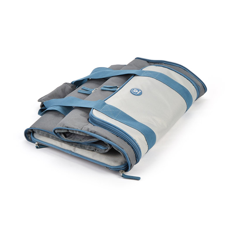 Expandable Foldable Carrier Grey/Blue