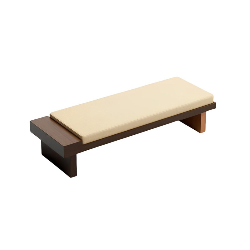 Teara Polyester Blend Upholstered Bench, 16.53" H x 62.99" W x 21.65" D