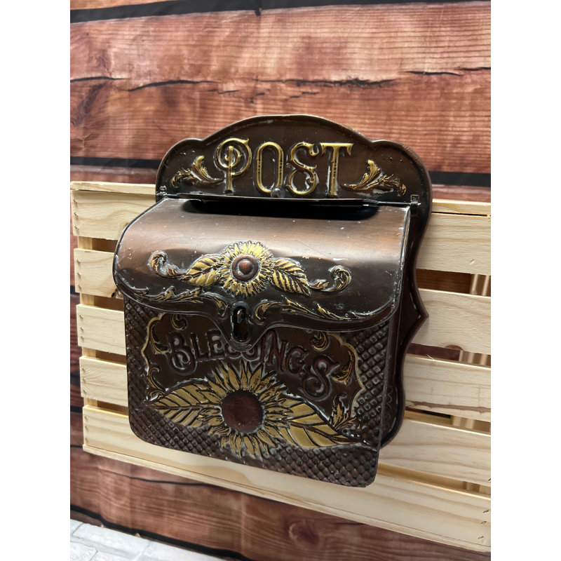 Metal Wall Mounted Mailbox