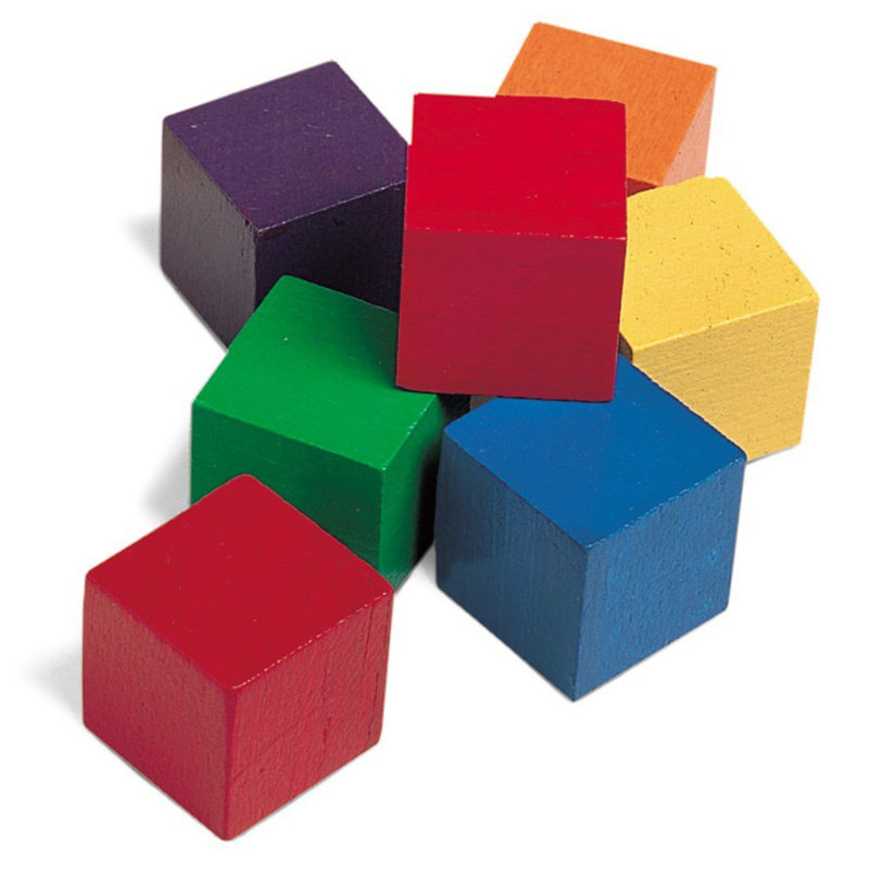 Cube en bois