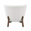 Fauteuil à oreilles rembourré Aarmaan
