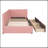 Upholstered Daybed With 2 Storage Drawers Twin Size Sofa Bed Frame No Box Spring Needed, Linen Fabric-979750064