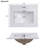 20'' Single Bathroom Vanity with Ceramic Sink Top-319619453
