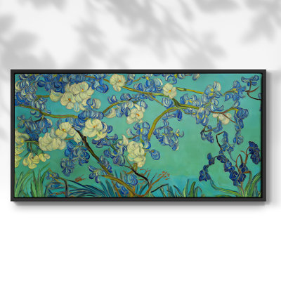 Botanical Series-CECCXX- Toile tendue avec châssis tendue, prête à être accrochée