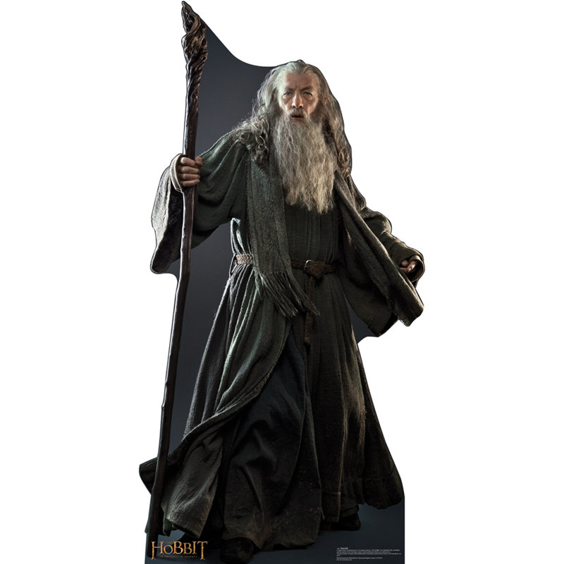Gandalf Life-Size Cardboard Standup with Staff
